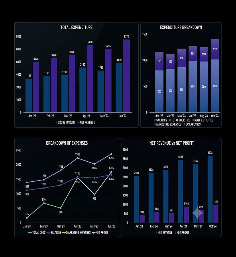 KPI dashboards